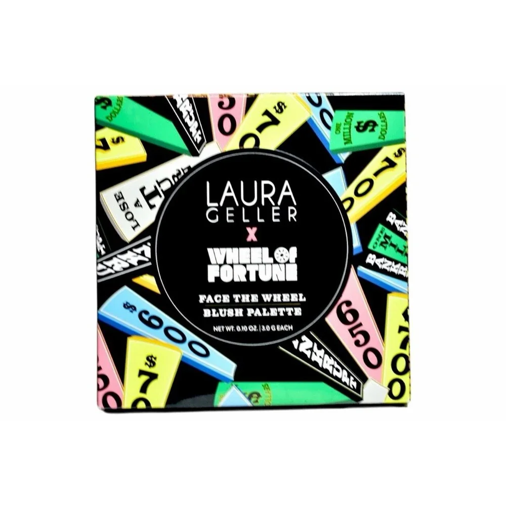 Laura Geller Wheel Of Fortune Face The Wheel Blush Palette 5 Shades NEW IN BOX